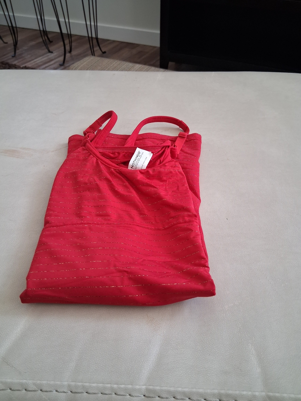Women's Red Chemise Slip - Unbranded